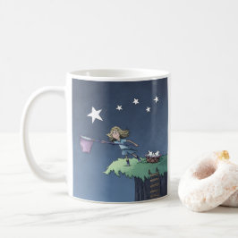 Taza De Café Atrapa una estrella que cae - Desearía el café Mug