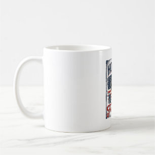 Taza De Café Atrapado En Libertad Pesca Del 4 De Julio