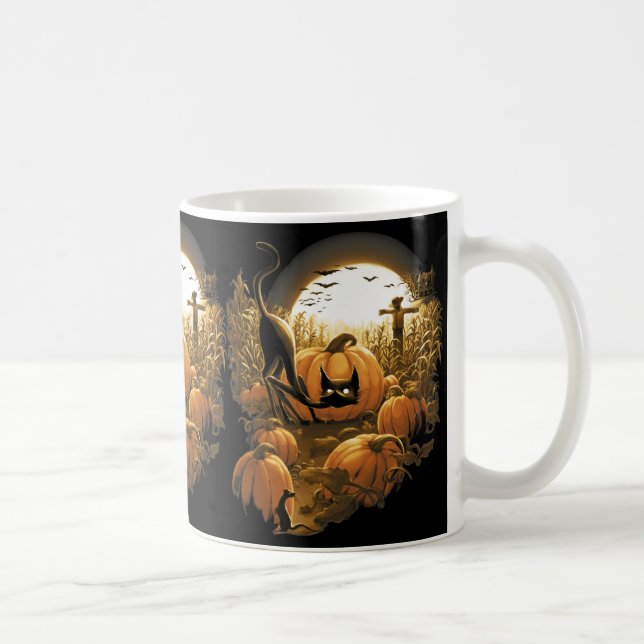 Taza De Café Atrapado en un parche fantasmal (Derecha)