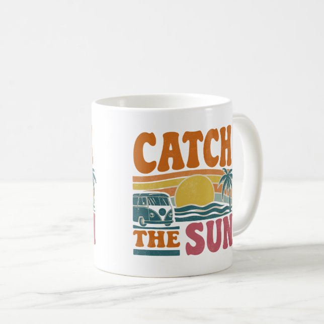 Taza De Café Atrapar el sol (Anverso derecho)