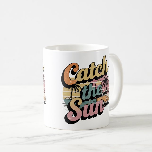 Taza De Café Atrapar el sol (Anverso derecho)