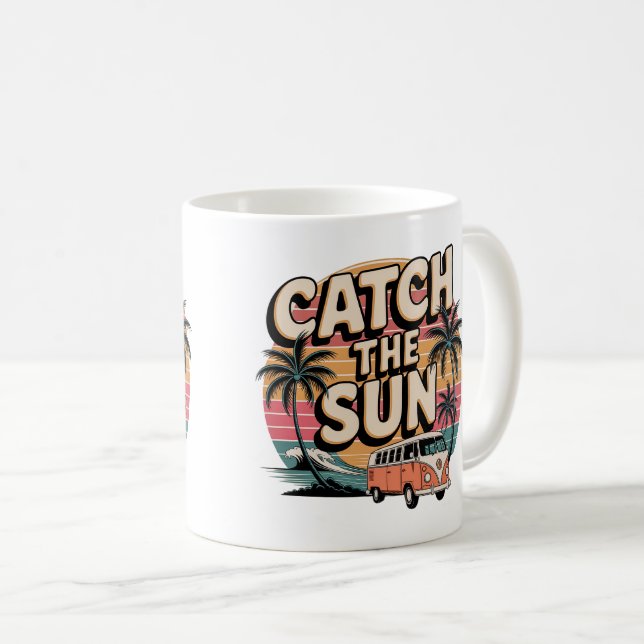 Taza De Café Atrapar el sol (Anverso derecho)
