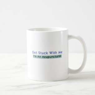 Taza De Café Atraparse conmigo - soy acupuntor
