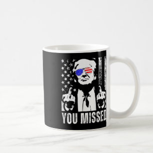 Taza De Café (atrás) Perdiste la bandera estadounidense de Trum