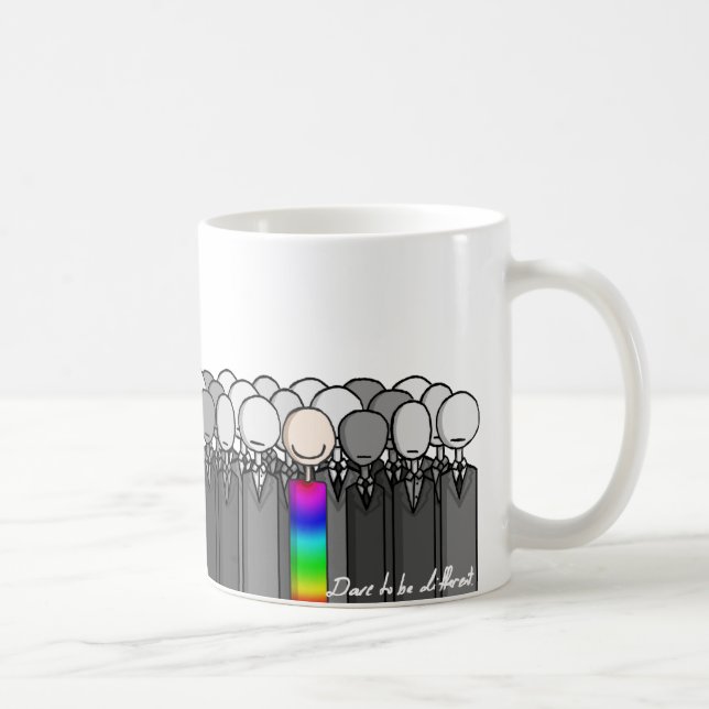 Taza De Café Atrevimiento a ser diferente (Derecha)