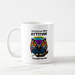 Taza De Café Attitude Owl Mug