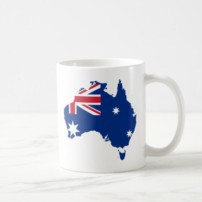 Taza De Café AU de Australia (Derecha)