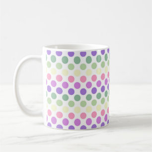 Taza De Café Audaz Bandera del Orgullo de Género Colores Polkad