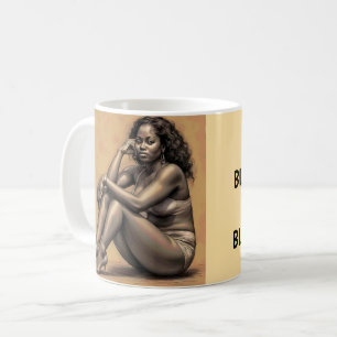 Taza De Café Audaz café negro y belleza negra