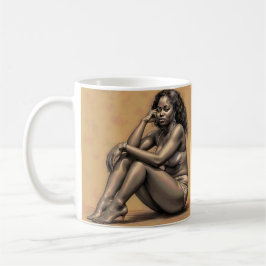 Taza De Café Audaz café negro y belleza negra