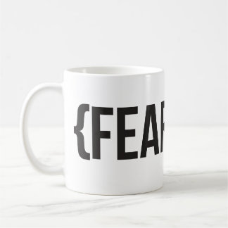 Taza De Café Audaz - usted elige color de fondo