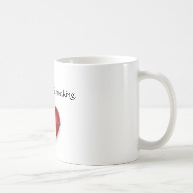 Taza De Café AudazLogo, filmmaking. revolucionario (Derecha)