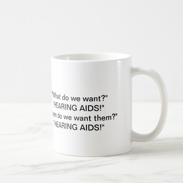 Taza De Café Audífonos (Derecha)