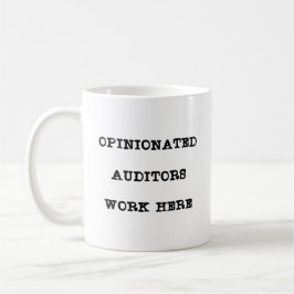 Taza De Café Auditor Divertido