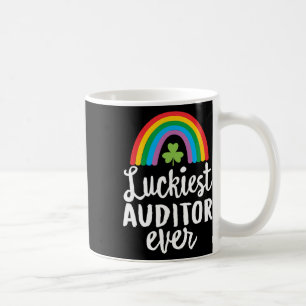 Taza De Café Auditor más afortunado siempre en el día de San Pa
