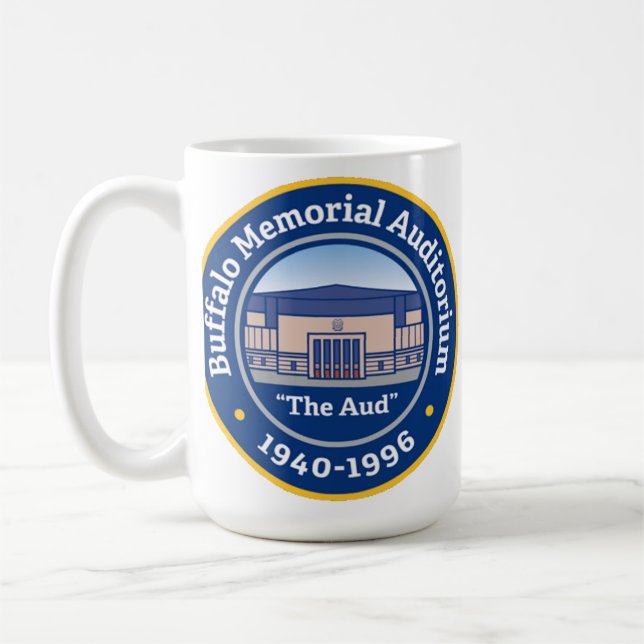 Taza De Café Auditorio Memorial de Búfalo "The Aud" (Izquierda)