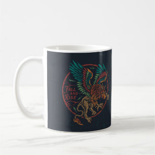 Taza De Café Auge y caída del Griffin mitológico