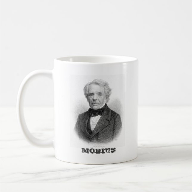 Taza De Café August Ferdinand Möbius Coffee Mug (Izquierda)