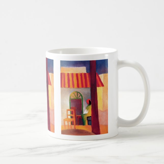 Taza De Café August Macke - café turco I (Derecha)
