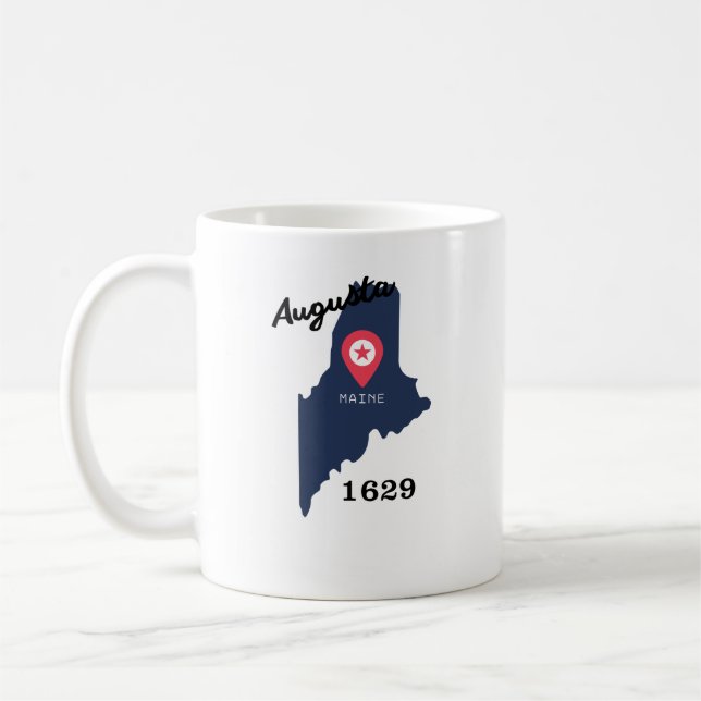Taza De Café Augusta coffee mug  (Izquierda)