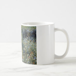 Taza De Café Auguste Renoir - Mujer con sombrilla en un jardín