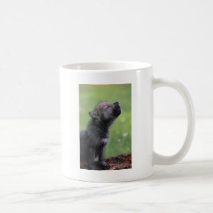 Taza De Café Aullidos del lobo del bebé