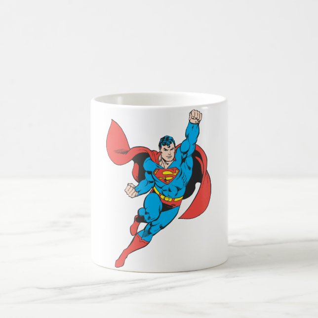 Taza De Café Aumentan el puño derecho de Superman (Centro)
