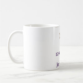 Taza De Café Aún hacemos boho retro marrón rosa nombre fecha añ