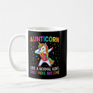 Taza De Café Aunticorn Like An Aunt Only Awesome Dabbing Unicor