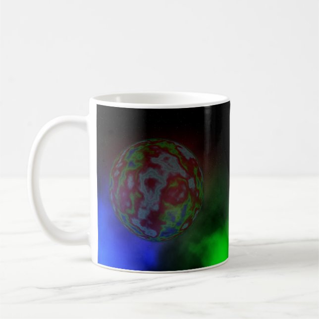 Taza De Café Aura De Un Planeta, (Izquierda)