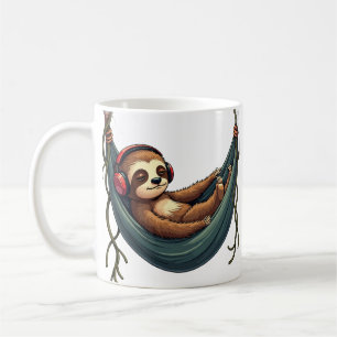 Taza De Café Auriculares con cancelación de ruido para perezoso