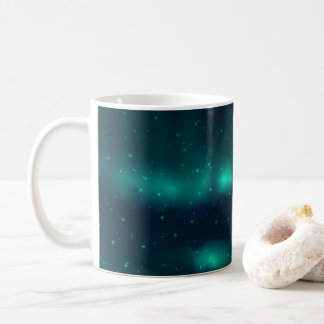 Taza De Café Aurora Boreal - Arte de las luces del norte