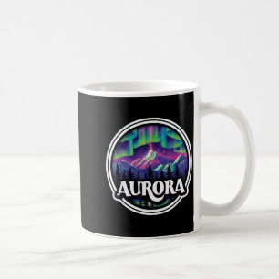 Taza De Café Aurora colorado roca montañas co esquí invierno