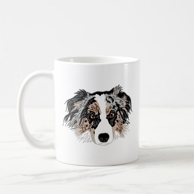 Taza De Café Aussie Dog Mom Mug (Izquierda)