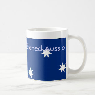 Taza De Café Aussie empedrado