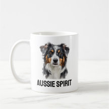Aussie Spirit Mug - Orgulloso regalo de pastor aus