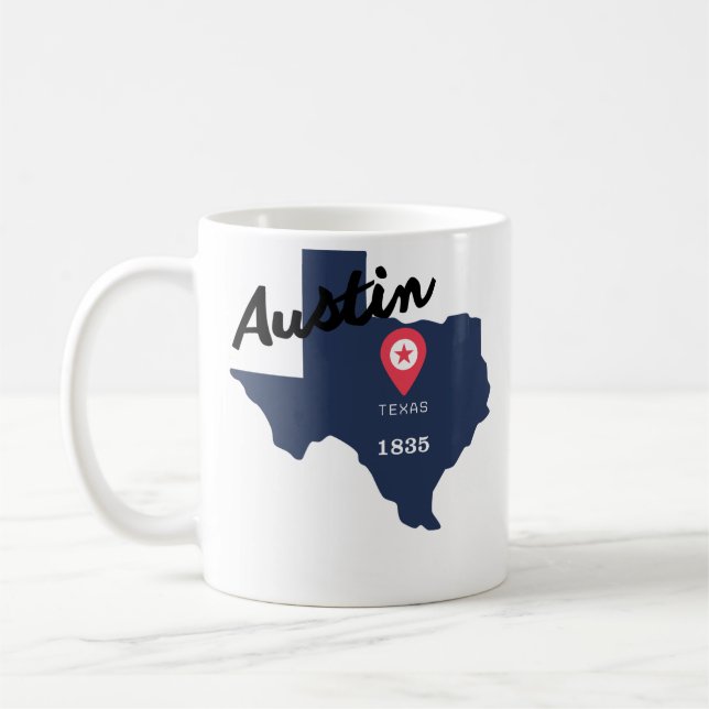 Taza De Café Austin coffee Mug (Izquierda)