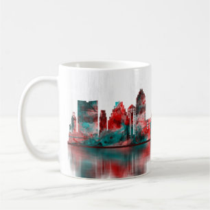 Taza De Café Austin Texas Skyline