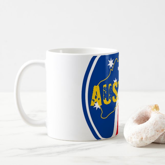 TAZA DE CAFÉ AUSTRALIA (Con donut)