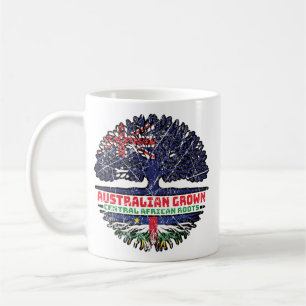 Taza De Café Australia Central-Africana Bandera Australiana Roo
