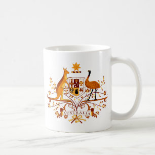 Taza De Café Australia COA Brown