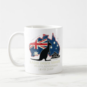 Taza De Café Australia: Los australianos canguro caen bajo tier