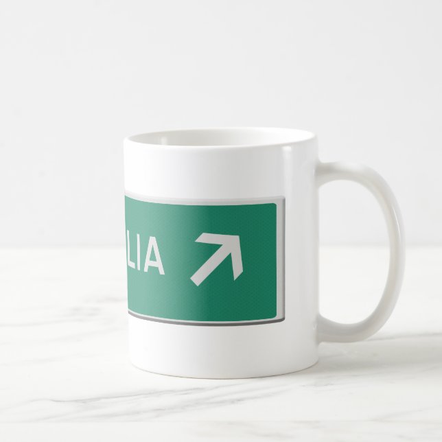 Taza De Café Australia that way (Derecha)