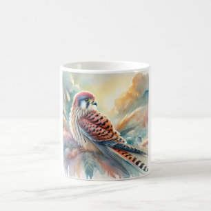 Taza De Café Australian Kestrel 201024AREF130 - Watercolor