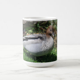 Taza De Café Australian Wood Duck in Tranquil Garden