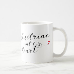 Taza De Café Austria En Heart Mug, Austria