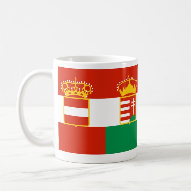 Taza De Café Austria Hungría 1869 1918, Hungría (Izquierda)
