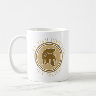Taza De Café Aut Viam Inveniam Aut Faciam - Casco romano