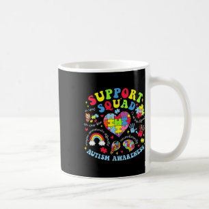Taza De Café Autism Awareness Autism Support Squad Family Heart