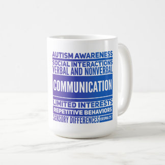 Taza De Café Autism Awareness Classic Mug